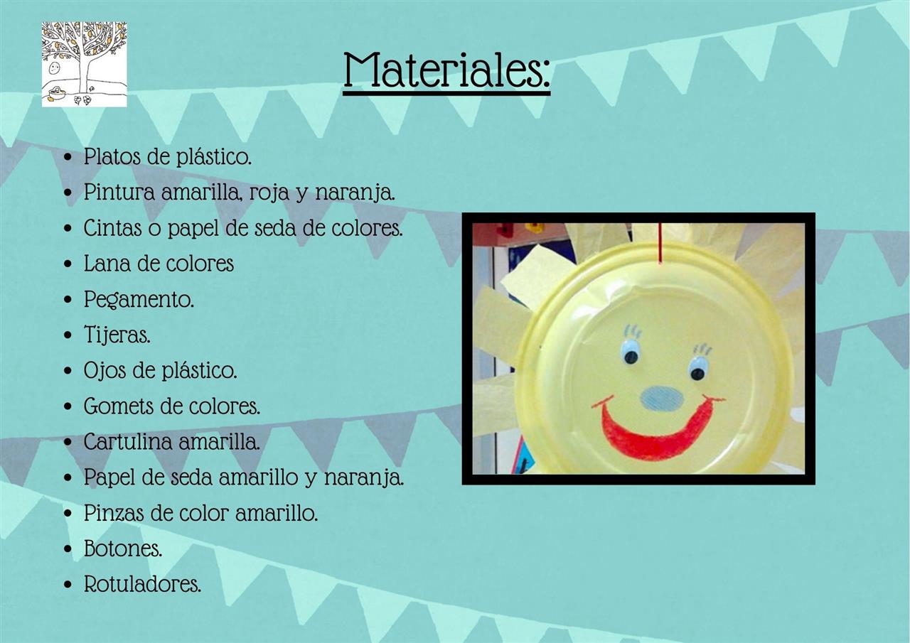 Actividades para hacer en casa 46:  EL SOL SOLET